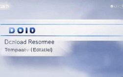 免费下载英文简历模板？可编辑英文版简历样本Word格式获取