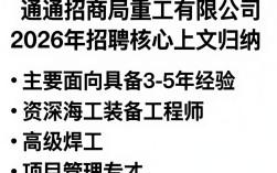 南通招商局重工招聘，南通招商局重工招聘条件及薪资待遇