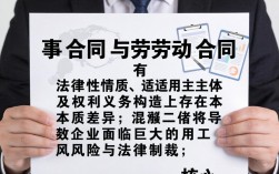 人事合同与劳动合同有什么区别，没签劳动合同怎么办