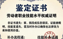 技能鉴定证书丢了怎么补办？需要哪些材料流程？