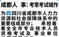 成都人事考试中心官网入口，2024年四川成都人事考试网报名考试时间