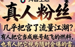 抖音真人粉丝靠谱吗？购买后会不会掉粉或被封号？