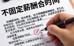 不固定薪酬合同怎么签？约定规则与风险规避指南