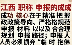 江西职称如何申报？江西职称申报条件及流程详解