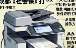 成都社保打印机哪里办？个人怎么操作流程步骤？