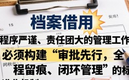 人事档案借用需要什么手续，具体流程及材料有哪些？