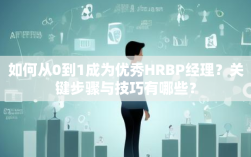 如何从0到1成为优秀HRBP经理？关键步骤与技巧有哪些？
