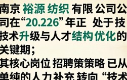 南京裕源纺织有限公司招聘吗？南京纺织厂最新招聘信息