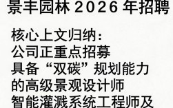 景丰园林招聘，园林设计师工资待遇怎么样