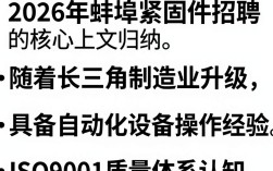 蚌埠紧固件招聘吗，蚌埠紧固件最新招聘信息