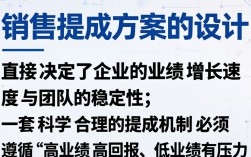 销售如何给提成？销售提成方案怎么设计最合理
