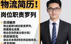 物流简历模板哪里下载，物流简历工作经历怎么写