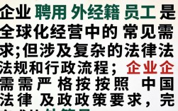 企业办理外籍员工工作许可需要准备哪些材料？