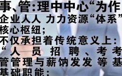 人事管理中心，人事管理中心是做什么的