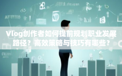 Vlog创作者如何提前规划职业发展路径？高效策略与技巧有哪些？