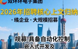 蚌埠双环电子集团招聘，蚌埠双环电子集团最新招聘岗位