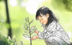 如何撰写关于照顾树木的作文？树苗简图如何融入其中？