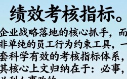 人事绩效考核指标有哪些，如何制定科学的KPI考核体系？