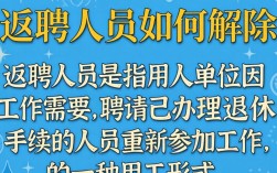 返聘人员解除合同，需满足哪些法定条件？