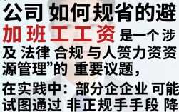 公司如何合法规避加班费且不被员工告？专家深度解析，公司不给加班费怎么办
