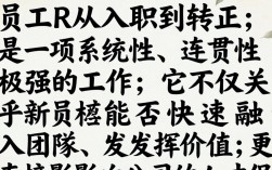 新员工入职转正全流程，HR都需要做好哪些工作？
