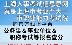 上海人事考试信息网官网是什么？如何快速找到最新报名入口？