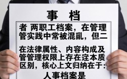 人事档案与职工档案是一回事吗，两者有什么区别