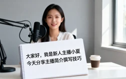 主播简介怎么写，新人开播自我介绍说什么好？