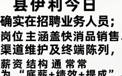 滦县伊利今天招聘业务员吗，伊利业务员招聘