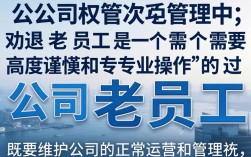公司老员工劝退时，如何避免法律风险与情绪冲突？