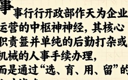 人事行政部岗位职责是什么？人事行政部工作内容详解