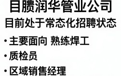 临朐润华管业公司招聘吗，临朐润华管业招聘