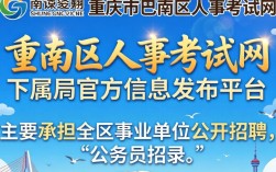 巴南区人事考试网官网入口，重庆巴南人事考试网成绩查询