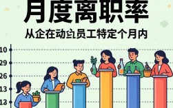 月度离职率怎么算？公式和步骤是什么？
