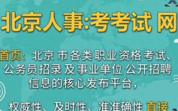 北京人事考试网首页在哪？北京人事考试网官网登录入口