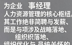 人事经理如何开展工作，人事经理具体工作内容
