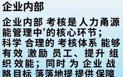 企业内部绩效考核方法流程有哪些？高效指南如何落地？