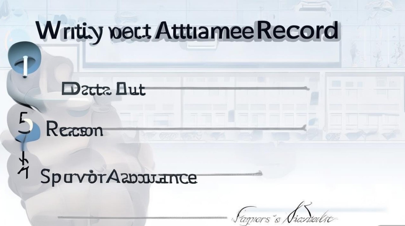 考勤经历写作要点及考勤记录填写技巧详解，有哪些注意事项？-图1