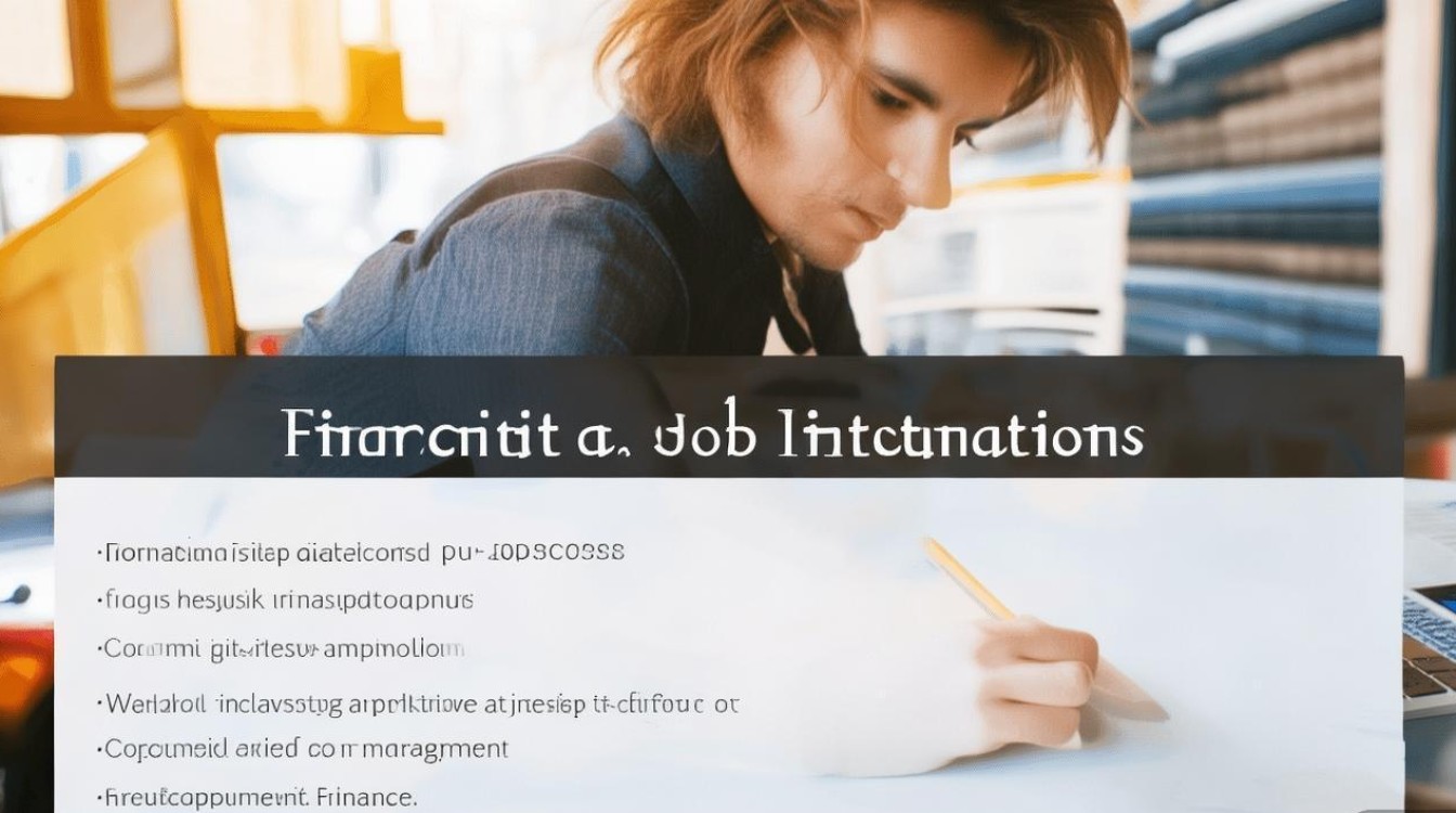 金融求职意向填写技巧，如何精准定位提升求职成功率？-图1