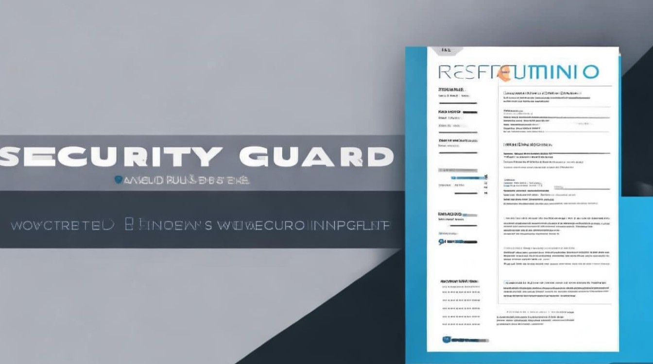 保安简历撰写要点与模板，如何制作一份脱颖而出？-图1