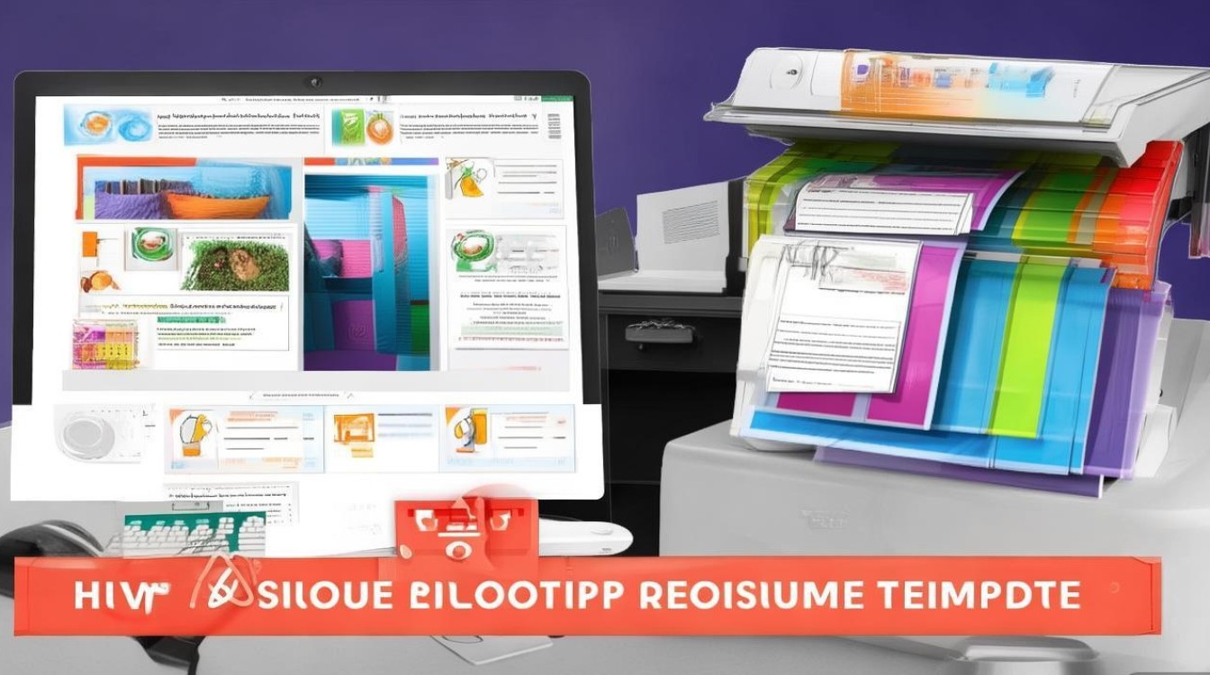 彩色简历打印方法详解，如何制作及打印精美的彩色简历表格？-图1