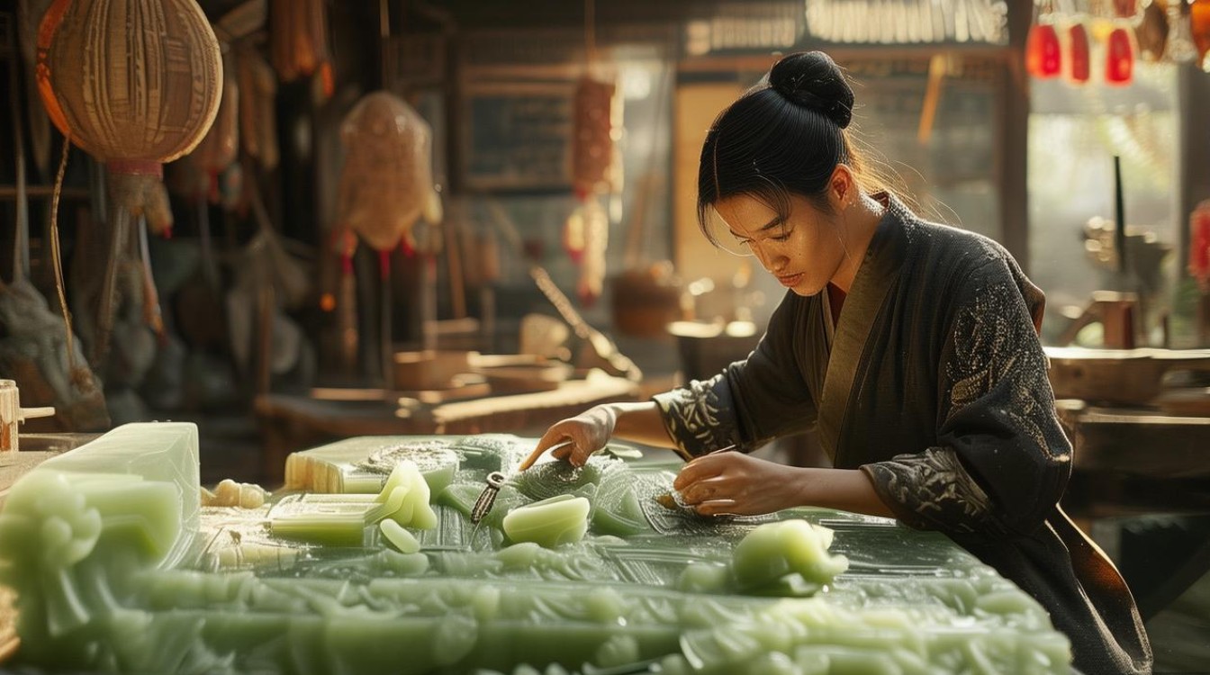 高薪玉雕师招聘中,玉石雕刻技艺如何脱颖而出?-图1 高薪玉雕师招聘中,玉石雕刻技艺如何脱颖而出?-图1