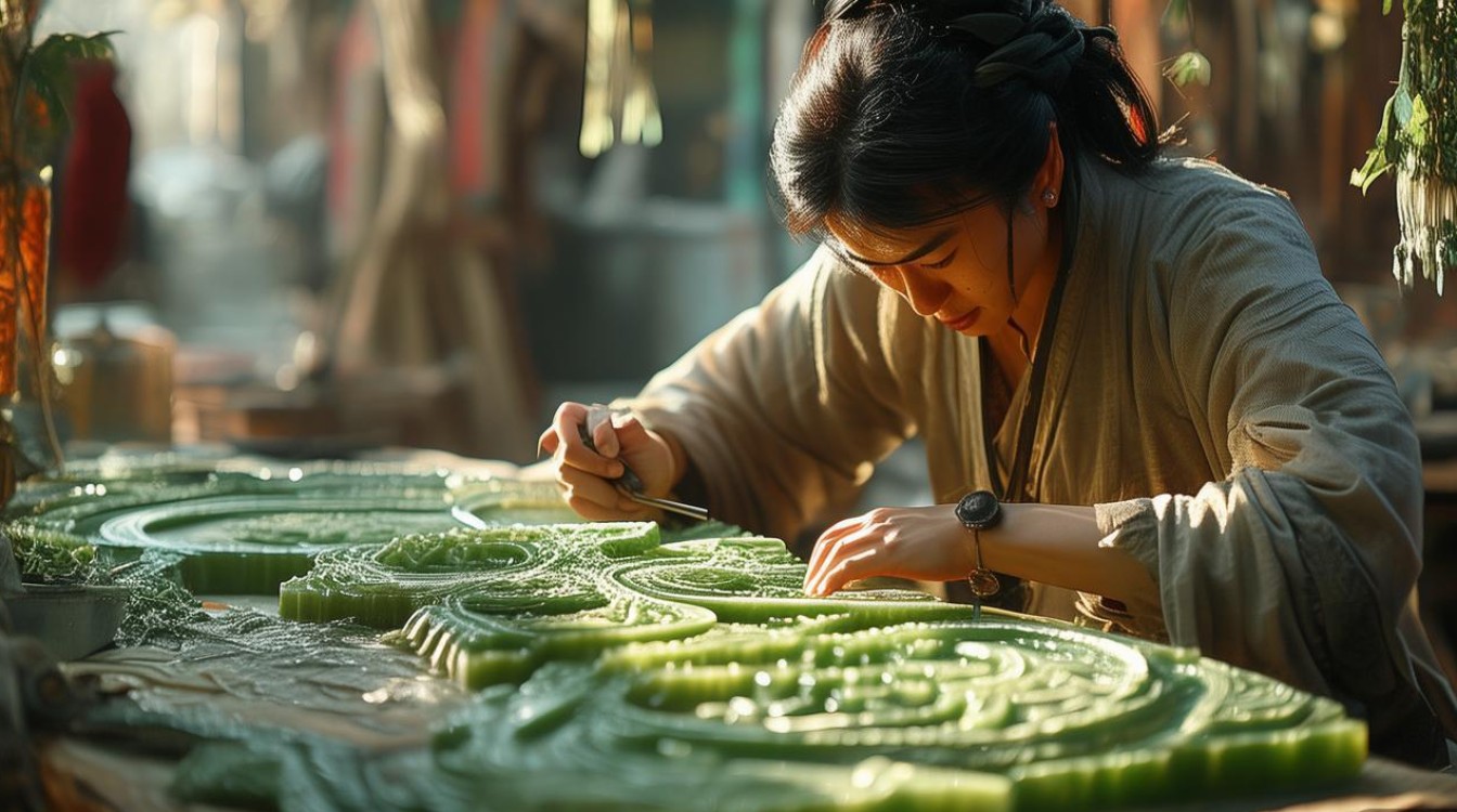 高薪玉雕师招聘中,玉石雕刻技艺如何脱颖而出?-图2 高薪玉雕师招聘中,玉石雕刻技艺如何脱颖而出?-图2