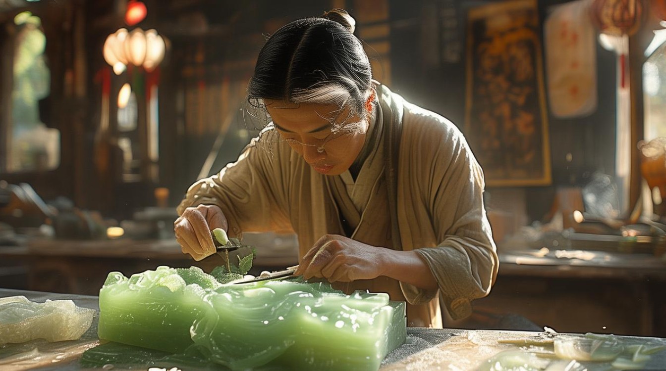 高薪玉雕师招聘中,玉石雕刻技艺如何脱颖而出?-图3 高薪玉雕师招聘中,玉石雕刻技艺如何脱颖而出?-图3