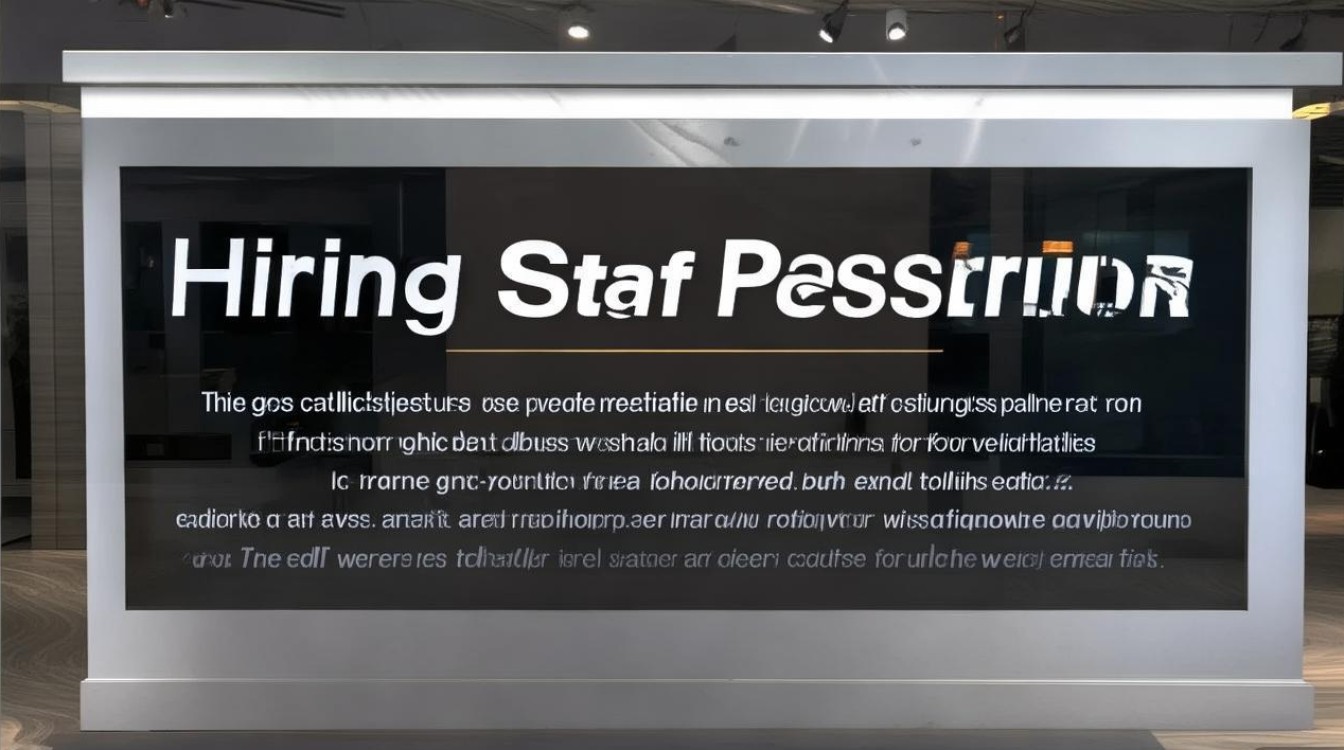 招聘人员席位牌图片，如何制作专业且吸引人的招聘人员格式范文？-图1
