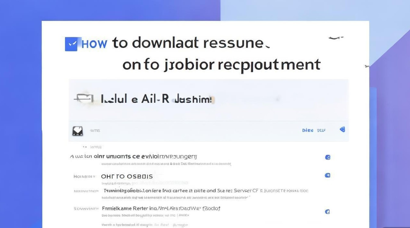 如何下载并利用简历招聘信息?招聘信息怎么下载详细步骤-图1 如何下载并利用简历招聘信息?招聘信息怎么下载详细步骤-图1