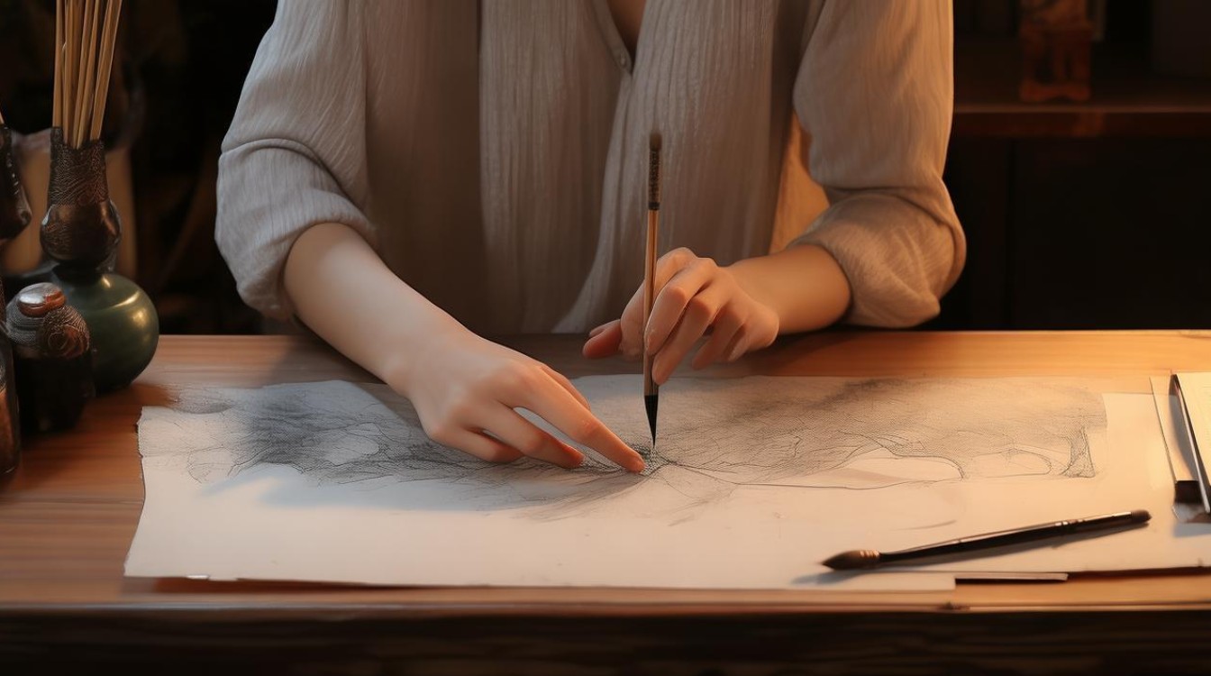 书法作文如何体现淡淡书法中的淡定心境？，书法创作如何培养内心平静的技巧是什么？-图1