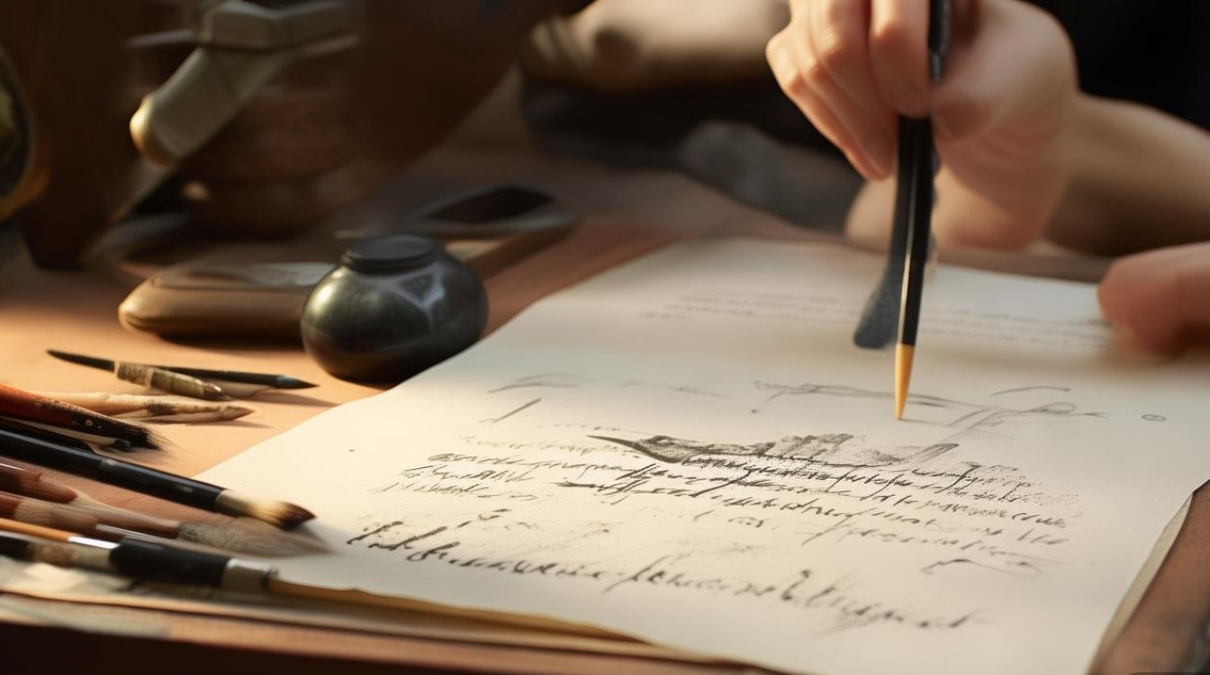 书法作文如何体现淡淡书法中的淡定心境？，书法创作如何培养内心平静的技巧是什么？-图2