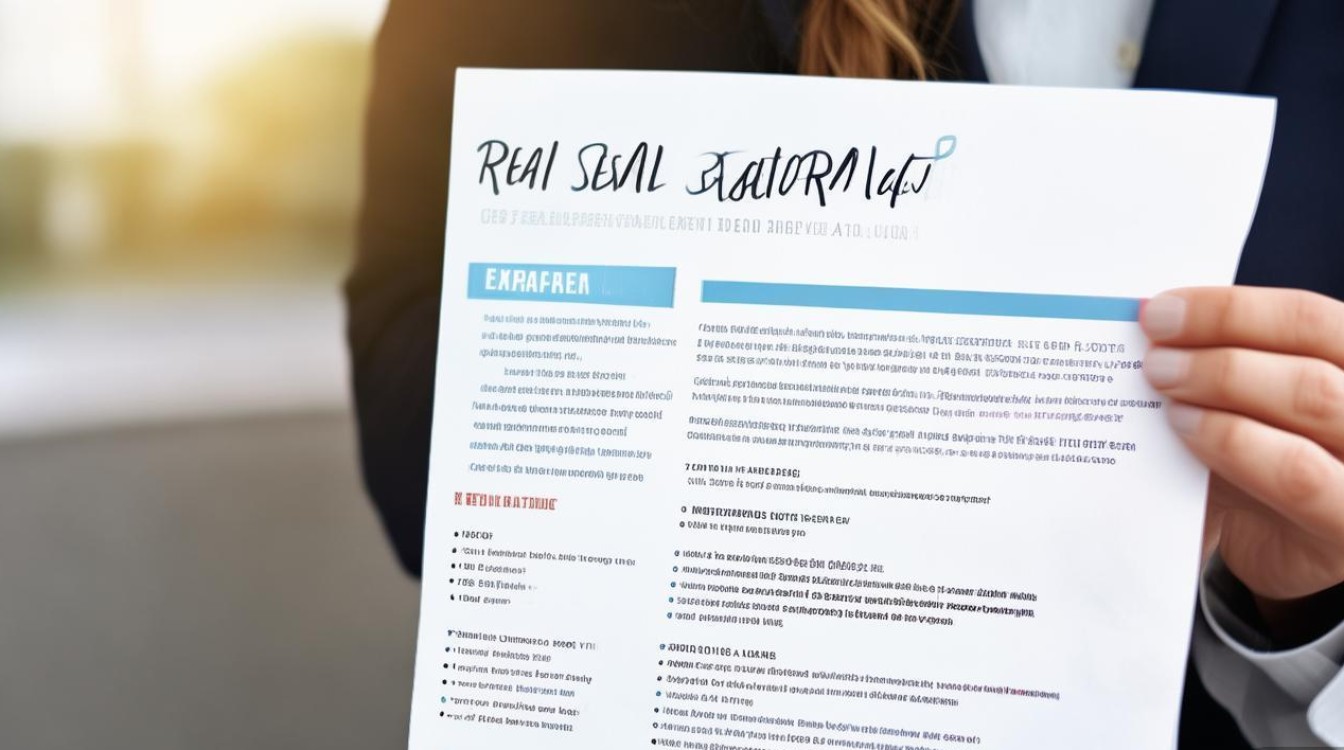 房产中介简历模板大全，哪些关键内容不能少？-图1