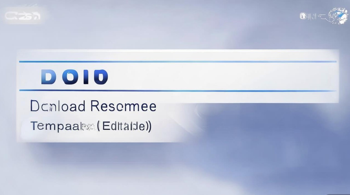 免费下载英文简历模板？可编辑英文版简历样本Word格式获取-图1